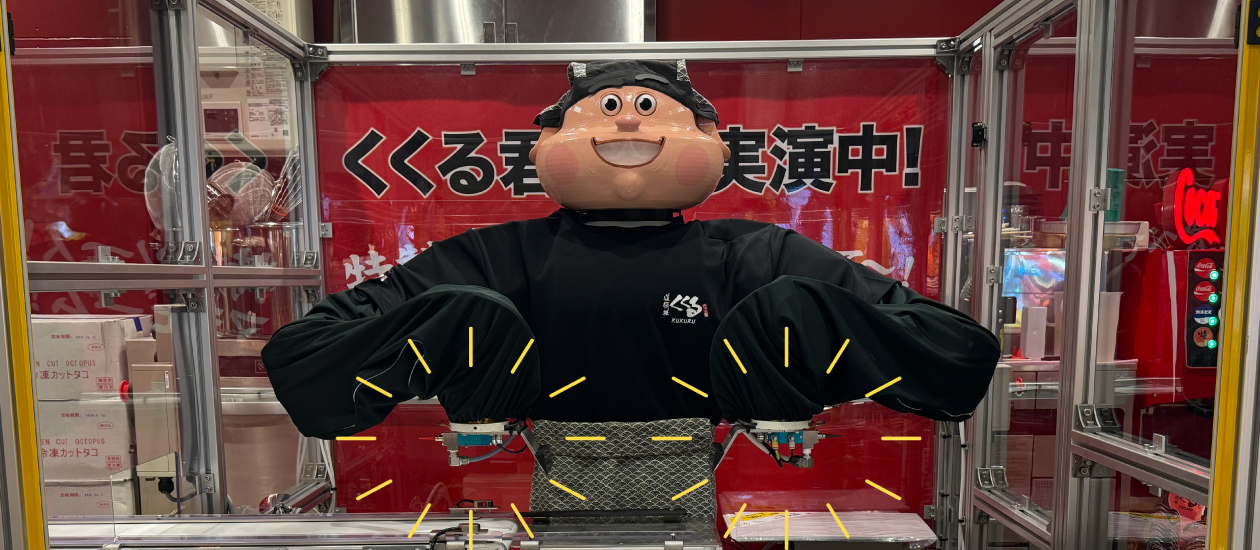 [Pameran Osaka Kansai] Dispenser kami digunakan pada Robot Pembantu Takoyaki!